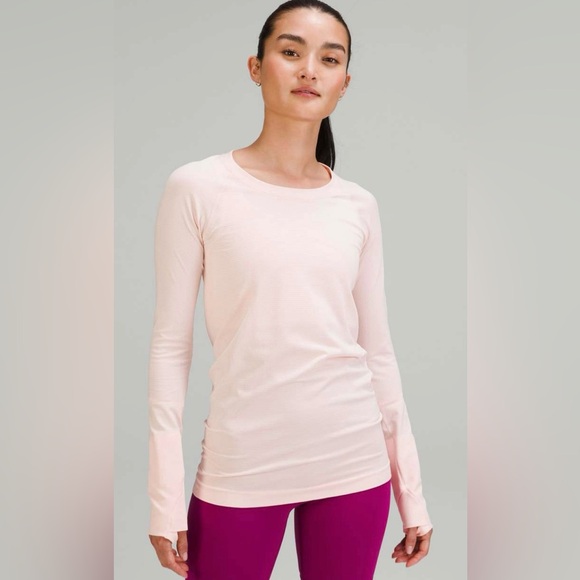 Lululemon Pink Swiftly Long Sleeve Top - Picture 1 of 5